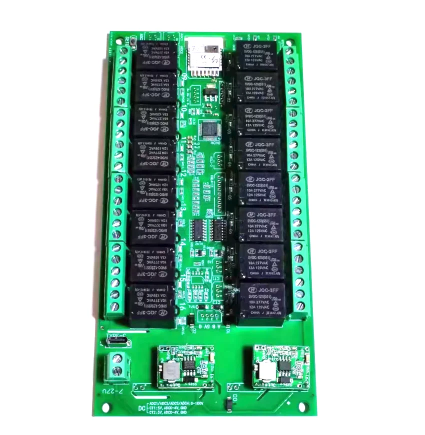 16 Channels WiFi/Zigbee Relay Module Smart Home Automation