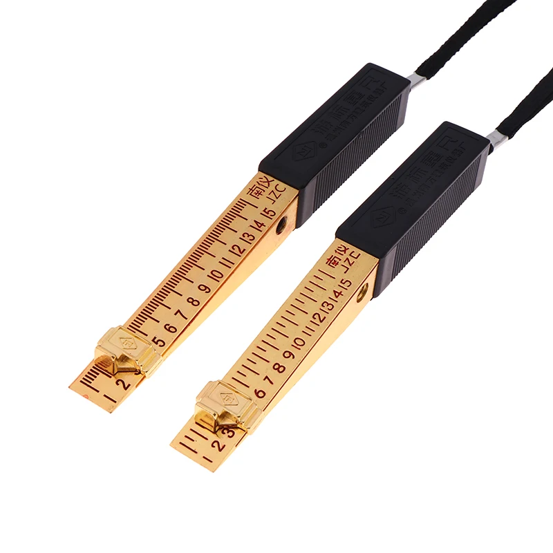 버니어 필러 게이지 쐐기 모양의 버니어 필러 게이지 1-15mm 하우스 엔지니어링 검사 평탄도 측정 도구