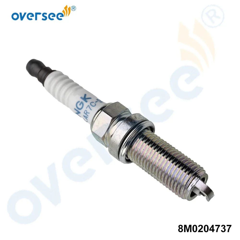 Spark Plug LKAR7C-9 for Mercury 400HP 400HP 5.7L V10 Outboard Engine Parts 8M0204737 New (Original)