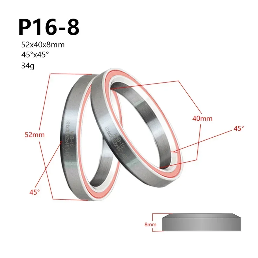Precision Bicycle Headset Bearings for MTB & Road Bikes - High-Performance Steel Bike Accessories