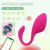 Drahtlose Fernbedienung, vibrierendes Ei-Massagegerät für Frauen, Klitoris, Vagina, Dildo, Vibrator, Fern, Bluetooth, tragbares Sexspielzeug 2
