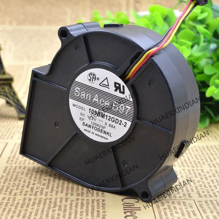 

Новый комплект охлаждающего вентилятора 109BM12GD2-2 12 В 0,68 а 3 aceb97