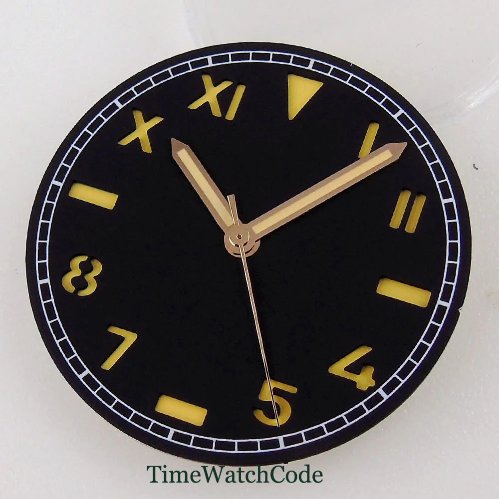 Cassa Orologio Subacqueo 38mm Bliger – Per Movimenti NH35, ETA 2824, PT5000 – Impermeabile 200m