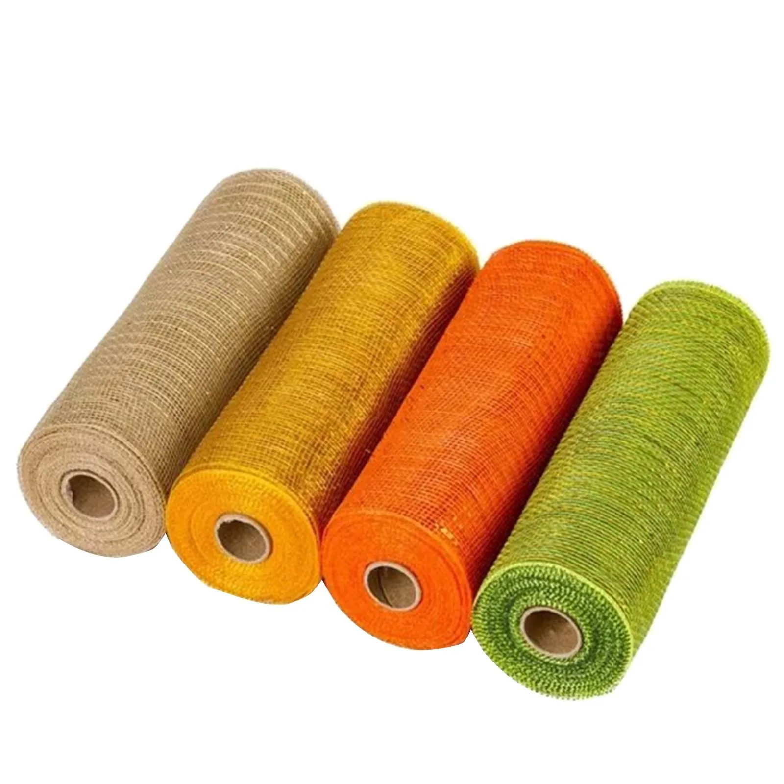 

Gift Wrap Gold Leek Holiday Decorations 4 Polyplastic Burlap Decorative Mesh 10 Inch Wide Decorative Ribbon Bar Stand for