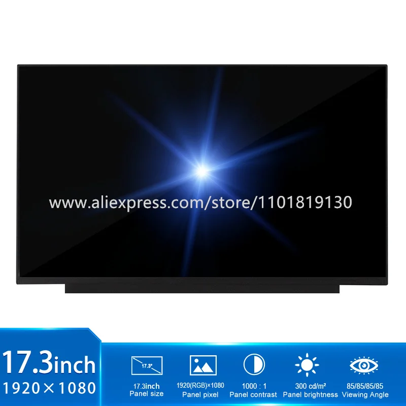 

17.3 Inch TFT LCD Modules Screen Panel Resolution 1920x1080 RGB 40 Pins Original BOE NE173FHM-NZ6 TFT LCD Display
