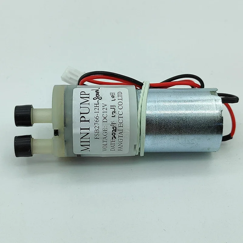 DC 12V Small Mini 370 Motor Water Pump Diaphragm Self Priming Suction Pump Mini Water Flow Control Pump 27mm Pump Head