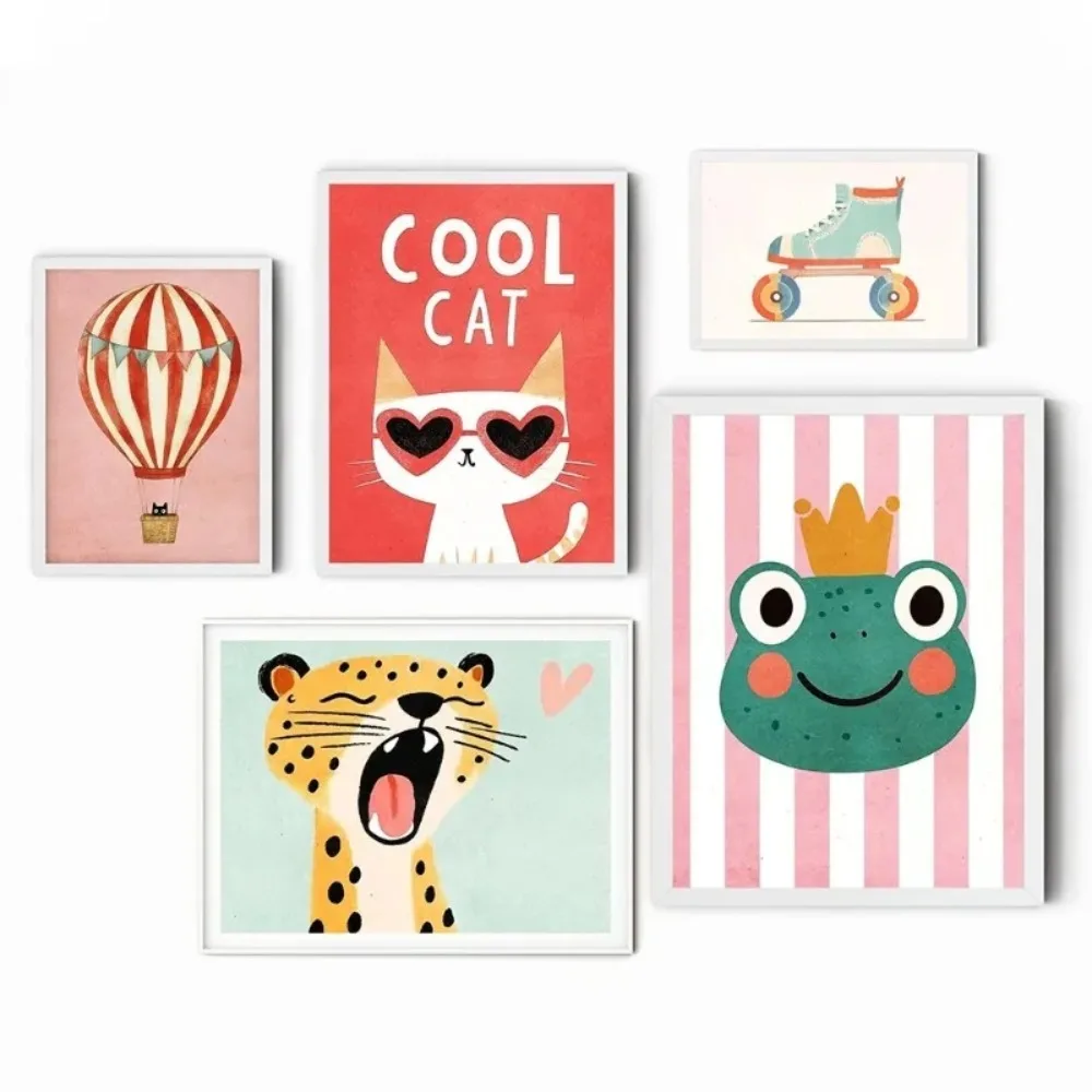 Funny Animal Canvas Set 3
