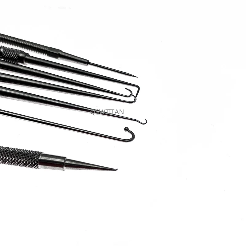Wire Hook Eyelid Surgical Instruments Beauty Plastic Surgery Tool Stainless Steel 1pc ophthalmic microsurgical scissors ophthalmic surgical instruments