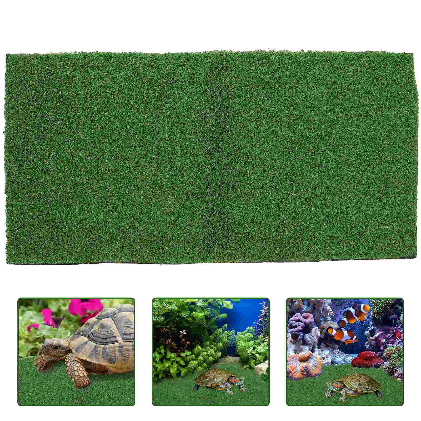 

Turf Rug Decorative Lawn Turf Turf Rug Indoor Fake Turf Turtle Basking Platform Turf Home Landscaping Turf for Turtle Decor