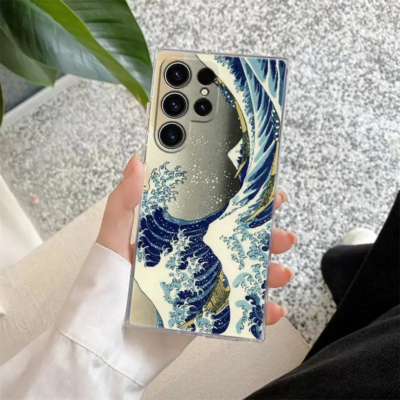 Katsushika Hokusai Art Great Wave Phone Case Cover