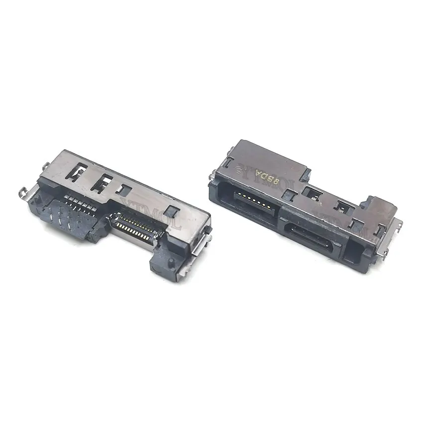 1-10 개 레노버 씽크패드 T480 T480S T580 USB c형 교체 DC 전원 잭, 충전 포트 소켓 플러그 커넥터