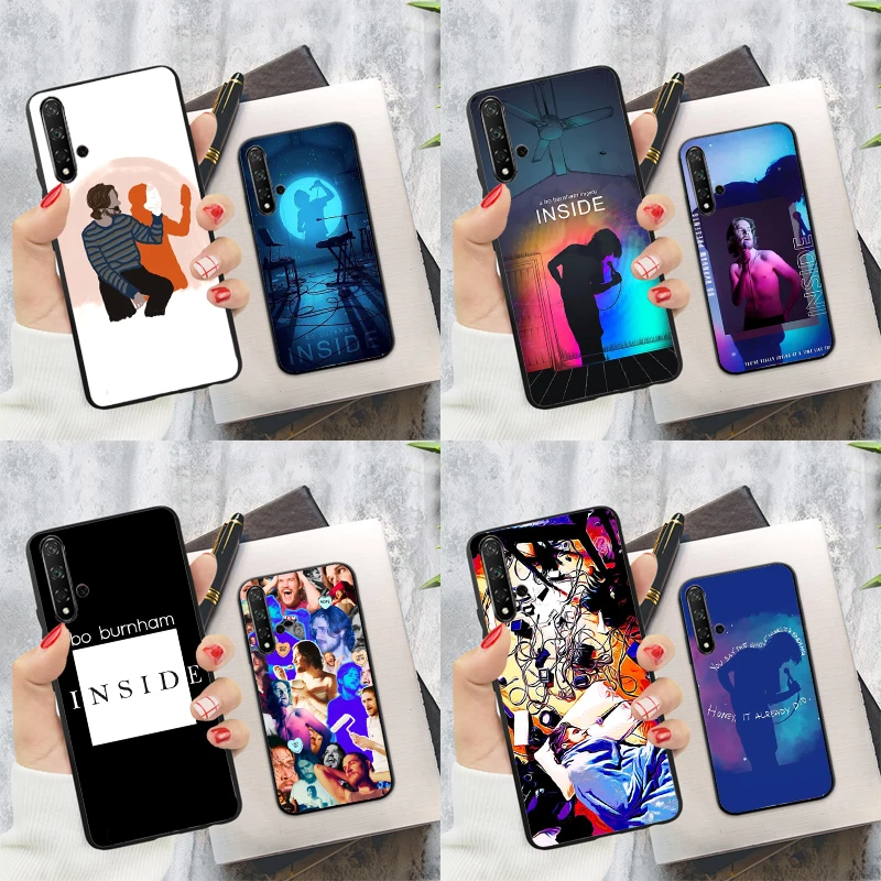 Bo Burnham – Coque intérieure pour Huawei, compatible modèles P30, P20, P40 Lite Pro, P Smart, Z 2019, Nova 5T, Honor 8X, 9X, 10i, 50