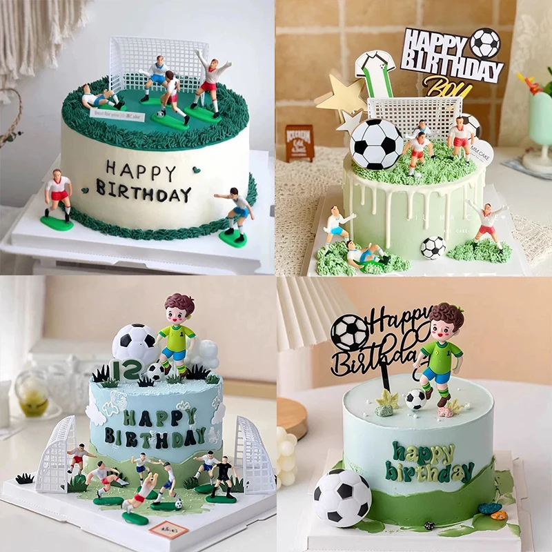 Topper Torta Con Calcio Sportivo Da 48 Pezzi Scelte Cupcake A Tema Ragazzo Decorazioni Feste Di Compleanno In Famiglia Bambini Da 12,18 € | DHgate