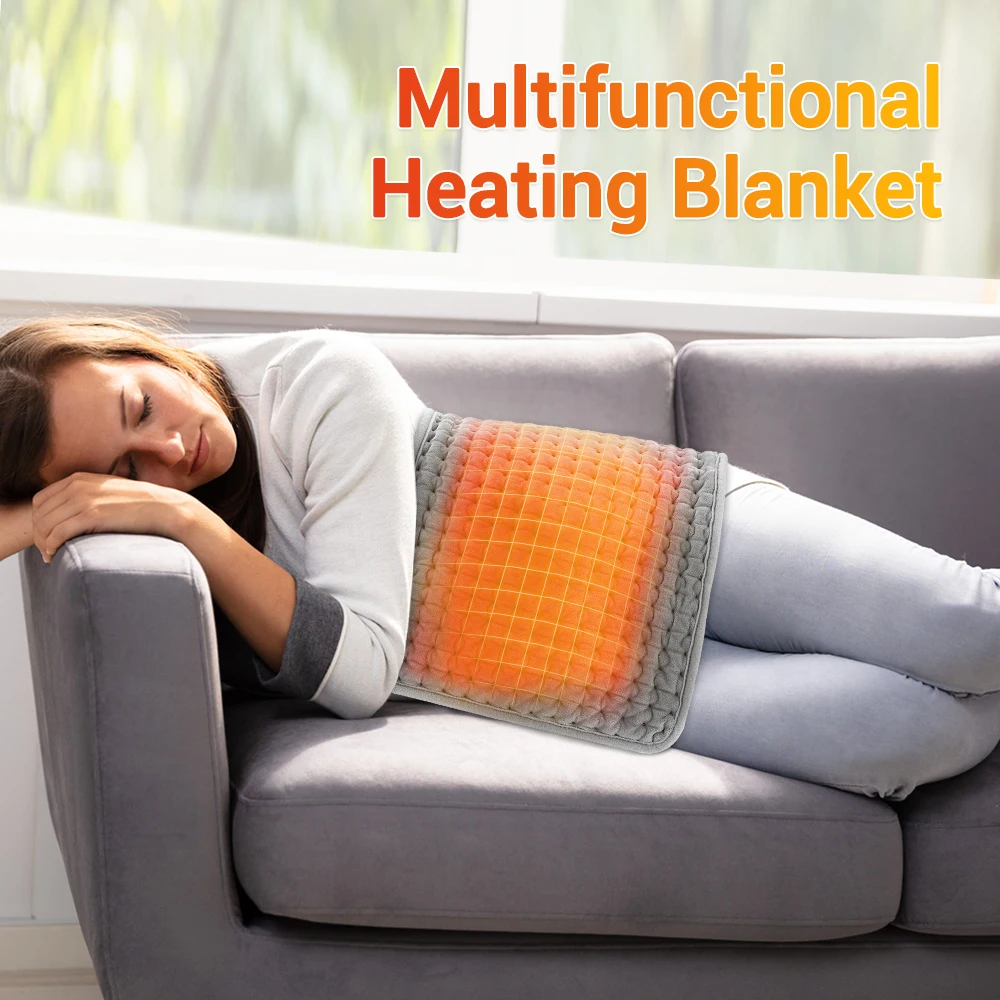 Heated Abdomen Belt Heating Lumbar Pads Waist Stomach Warmer Electric Uterus Leg
