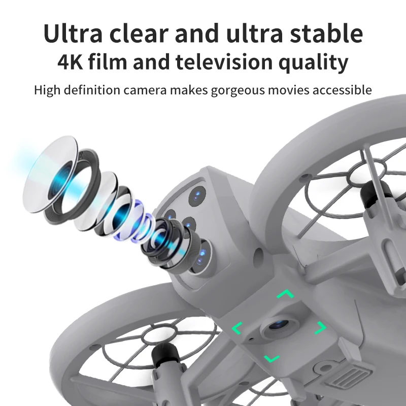 CZ05 Mini Drone Children's Toy Profession HD Camera WiFi RC Dron Height Freestyle Keep Helicopter Foldable Quadcopter Gifts