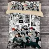 3D Print MANGA Anime My Hero Academia Bedding Set Boys Girls Twin Queen Full Size Duvet Cover Pillowcase Bed Adult Bedroom 5