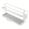 Stainless Steel 2-Tier Bottle Drying Rack with Drain Tray - Space Saving Kitchen Cup Storage Rack for Mugs, Jugs and Accessories 6