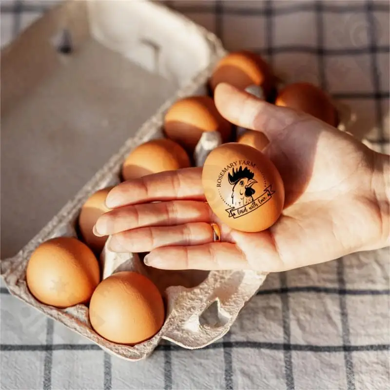 Personalized DIY Egg Stamps For Fresh Eggs Custom Easy To Use Chicken Egg  Stamps H5P7 - AliExpress