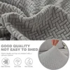 Thick Jacquard Sofa Seat Cushion Cover for Living Room Furniture Protector L-shape Corner Sofa Cover Removable Seat Slipcovers 5