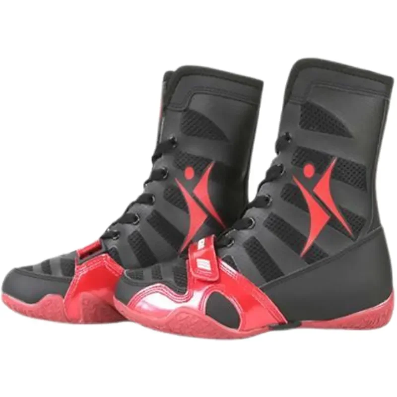 Professional Weight Shoes Men Women Breathable Boxing Shoes for Unisex Hard-Wearing Fighting Man Breathable Boxing Boots