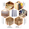 1105 PCS Straight Row Gas Row Nail Gun Air Furniture Nail Furniture Nail F15/F20/F25/F30 Home DIY Woodworking Gardening Tools 4