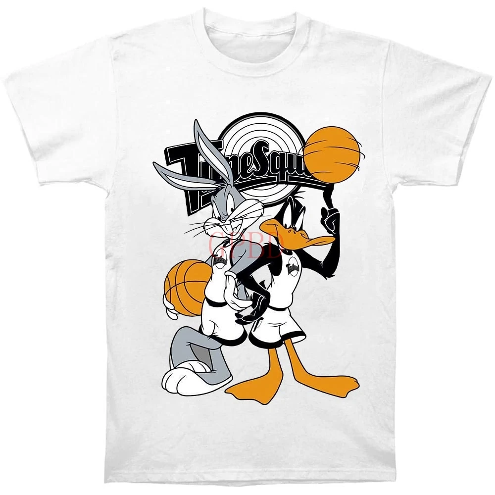 Abbigliamento Space Jam Mens Bugs And Daffy T Shirt