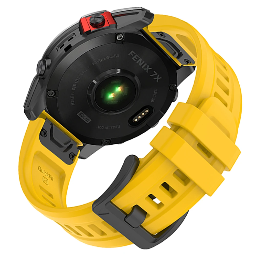 Premium Silicone QuickFit Strap for Garmin Watches - 22mm and 26mm Options Available