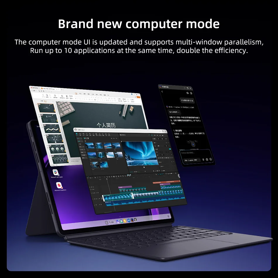 레노버 리전 Y900 256GB 512GB ROM 미디어텍 디멘시티 9500s TB711FU 와이파이 11인치 4K 144Hz 디스플레이 11000mAh 배터리 안드로이드 태블릿
