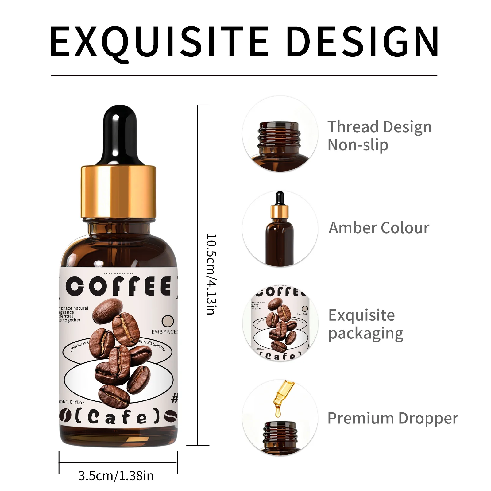 Huile essentielle de café 30ml pour diffuseurs