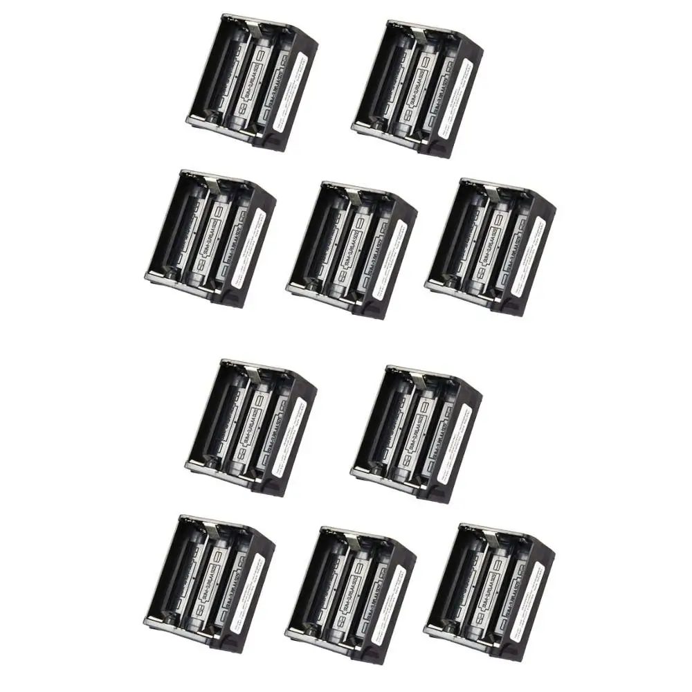 10PCS New BT-8 AAX6 Battery Storage Case for Kenwood TH-28 TH-48 TH-78HT Radio Battery Case Container Box Holder Accessories new bt 8 aax6 battery storage case for kenwood th 28 th 48 th 78ht radio battery case container box holder accessories