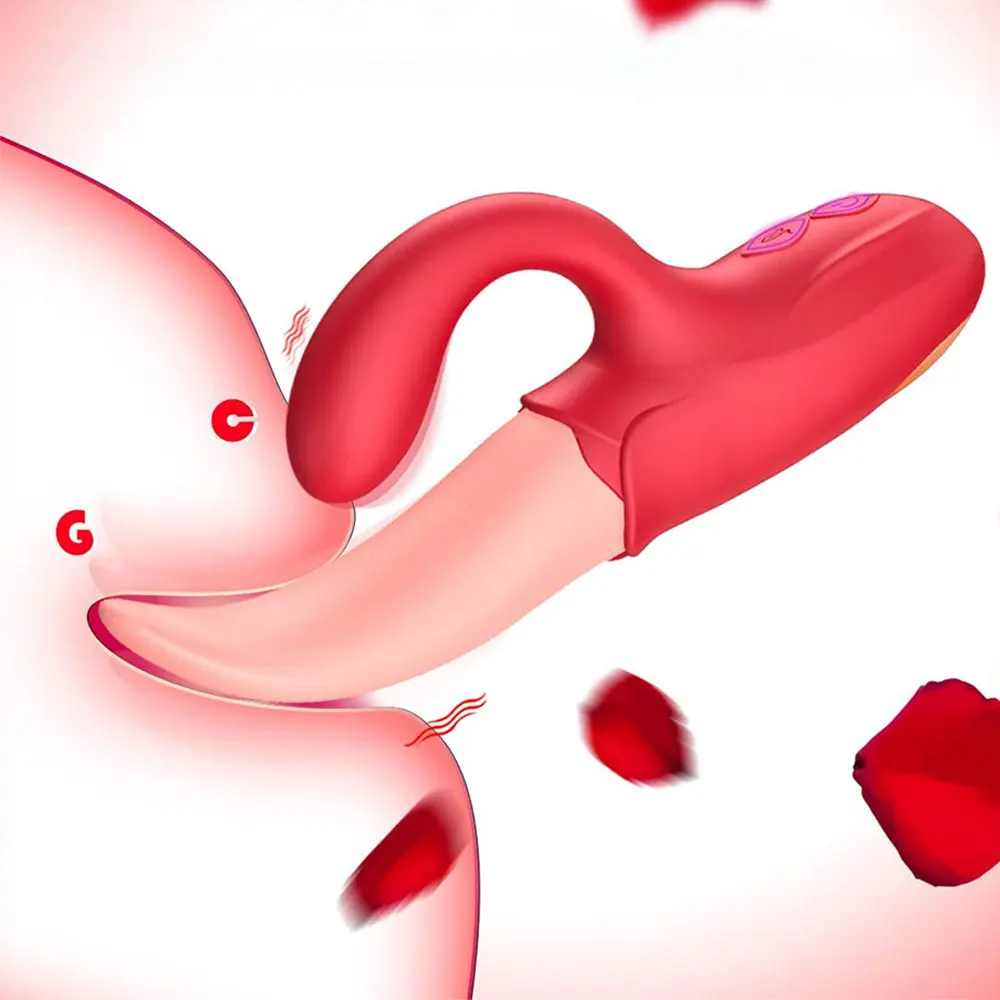 Honig Neue Stil Zunge 10Frequenz Zunge Lecken Stimulator Oral Sex Nippel Massage G-punkt Vibrator Femal_voghion.com