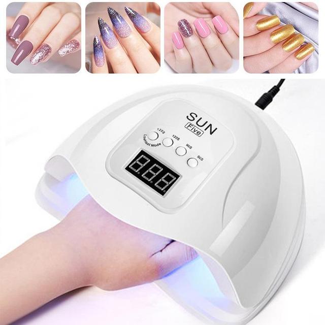 Dryer LED Nail Lamp UV Lamp for Gel Nail Polish Quick Drying With Auto Sensor Sensing Manicure Pedicure Salon Nail Art Tool