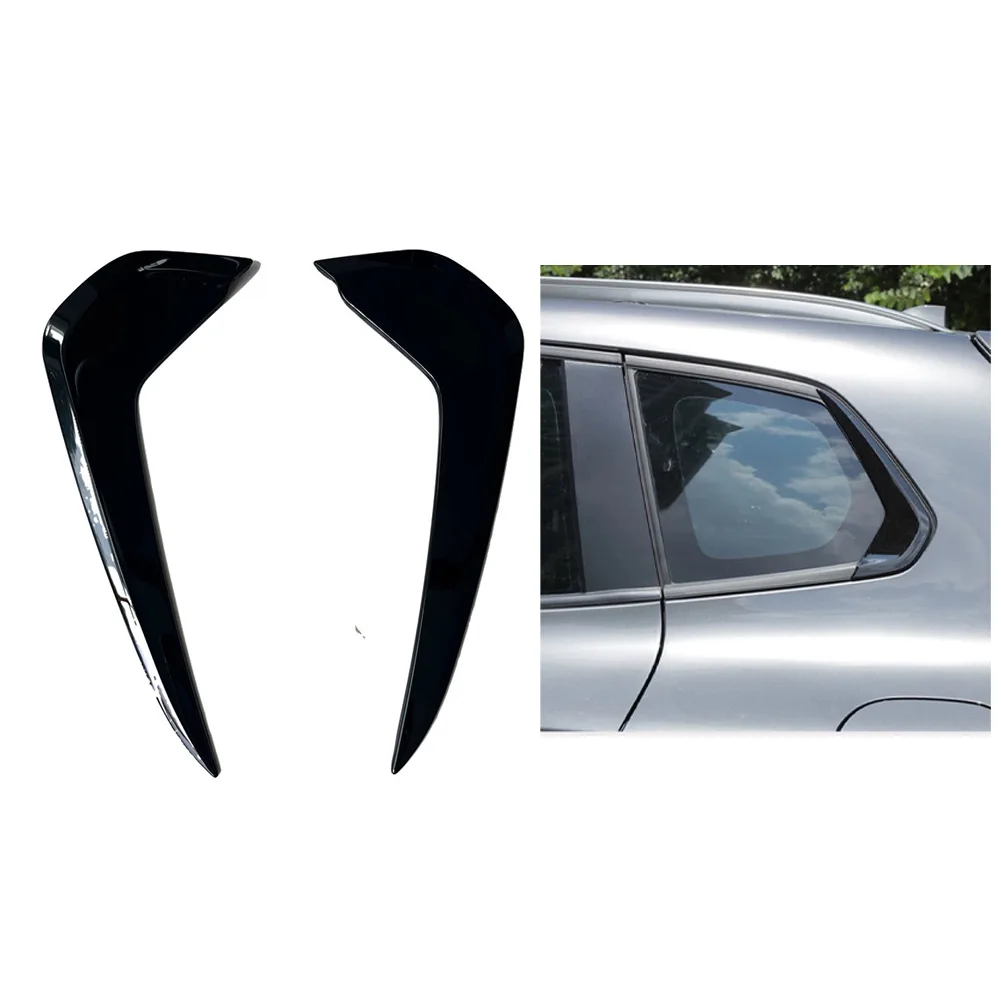 마쯔다 CX50 CX-50 2023-2024 차량용 윈도우 삼각 커버 트림, 순수 광택 블랙 플라스틱 윈도우 트림 개조