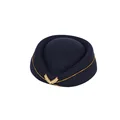 Navy blue beret