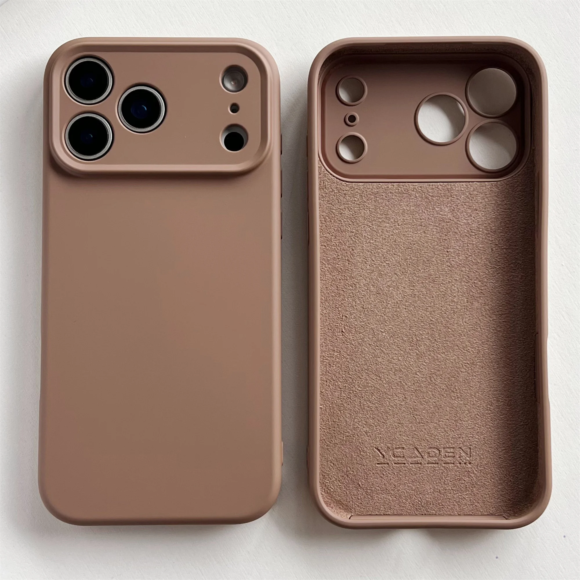 Luxury Shockproof Liquid Silicone Rubber Phone Case Cover