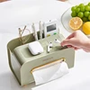 Living Room Tissue Box Environmentally Friendly Multipurpose Remote Control Desktop Creative Napkin Dresser Bathroom Storage Box 3