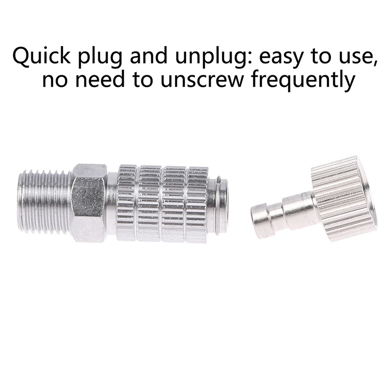 PointZero Airbrush Quick Release (Disconnect) Coupling Set - 1/8