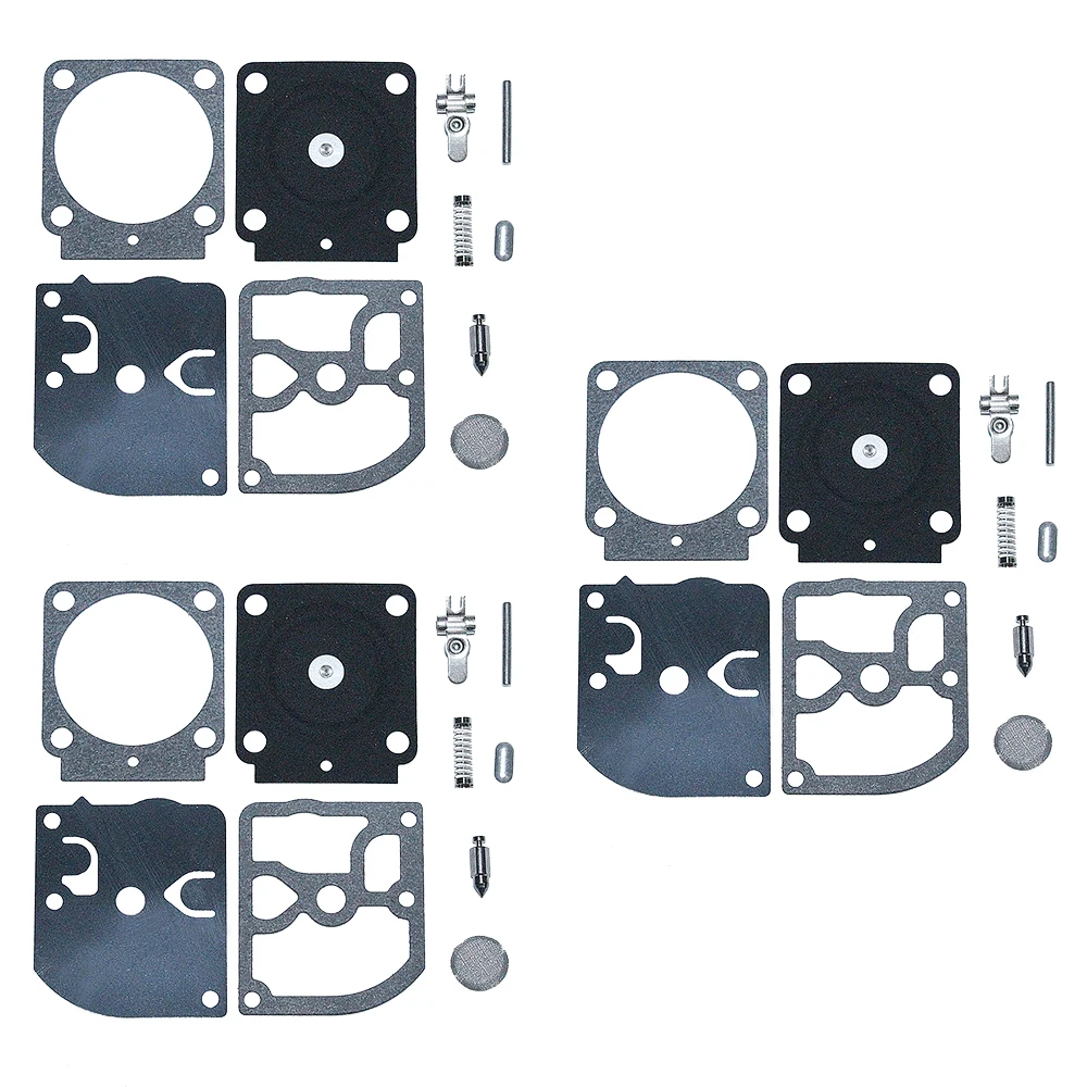 

3pcs Carburetor Diaphragm Repair Kit For Stihl FS55 FS55R HS45 FS310 Trimmer Grass Parts