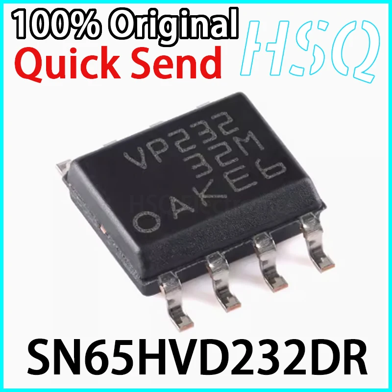 

1PCS Original SN65HVD232DR Screen Printed VP232 SOIC8 CAN Transceiver Chip Brand New in Stock