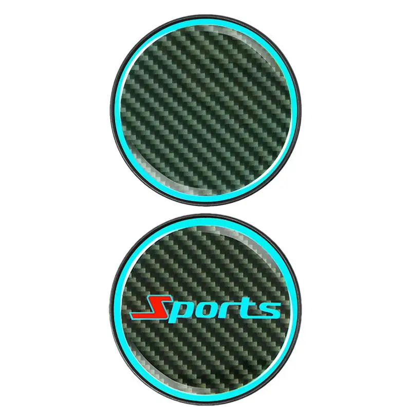 Portabicchieri Per Auto Con Luce Notturna Sottobicchieri Luminosi Notturni Con Luce Notturna Con Inserto Per Tappetino A Energia Solare Luminescente S