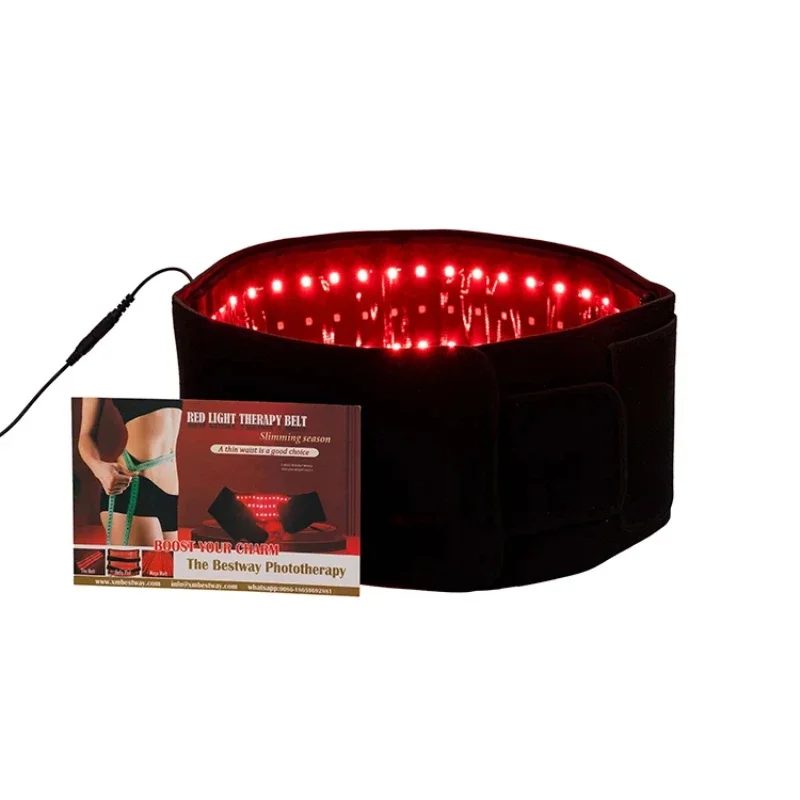 

Red light LED lipo laser infared belt for body shaping pain relief