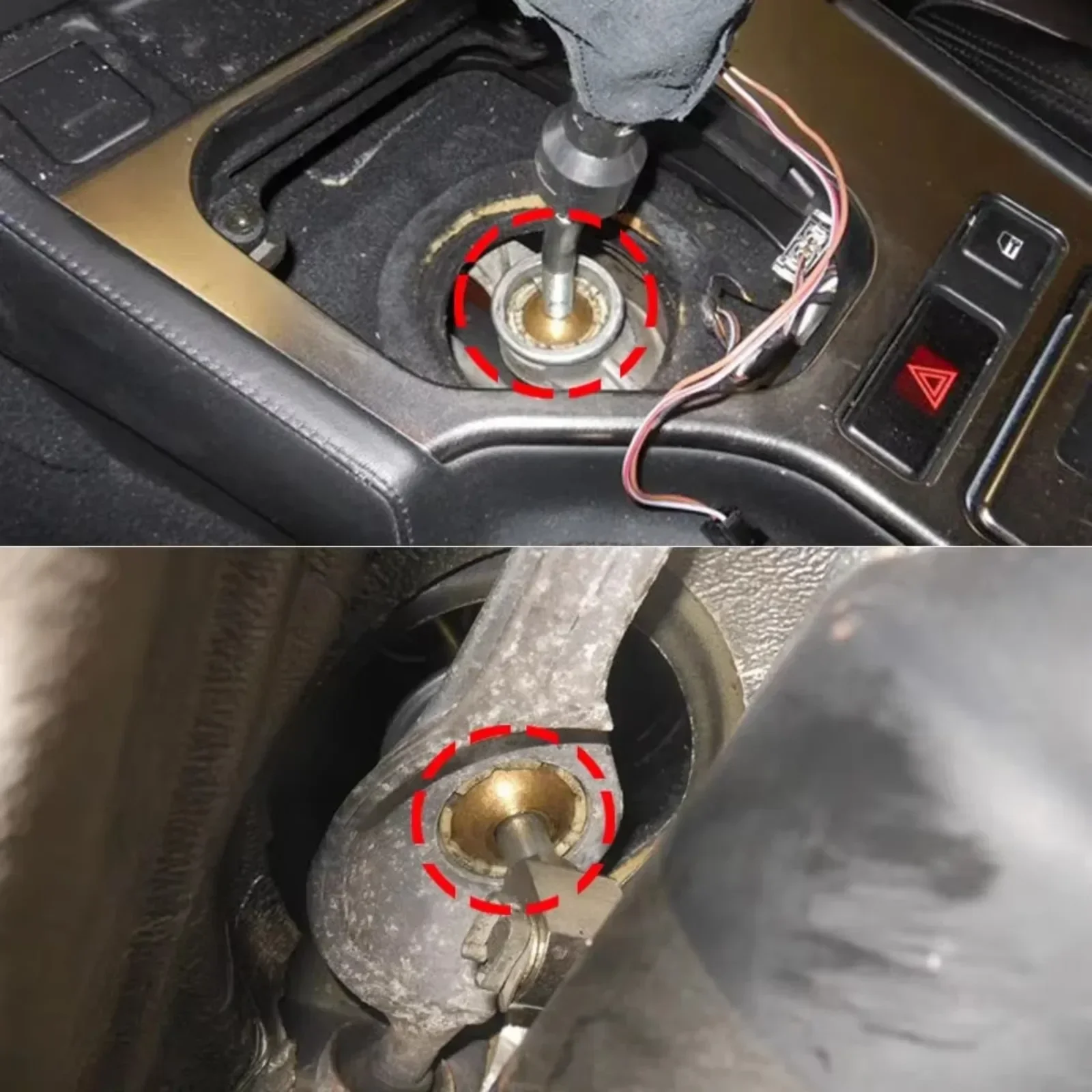 For BMW Z1 Z3 E36 Z4 Z8 Manual Shifter Ball Cup Pivot Bushing Shift Tower Bushing For Shift Lever Pivot 25111469397 25111220608