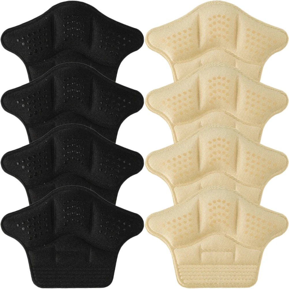 4 Pairs of Replaceable Heel Pads Convenient Heel Liners Comfortable Heel Stickers