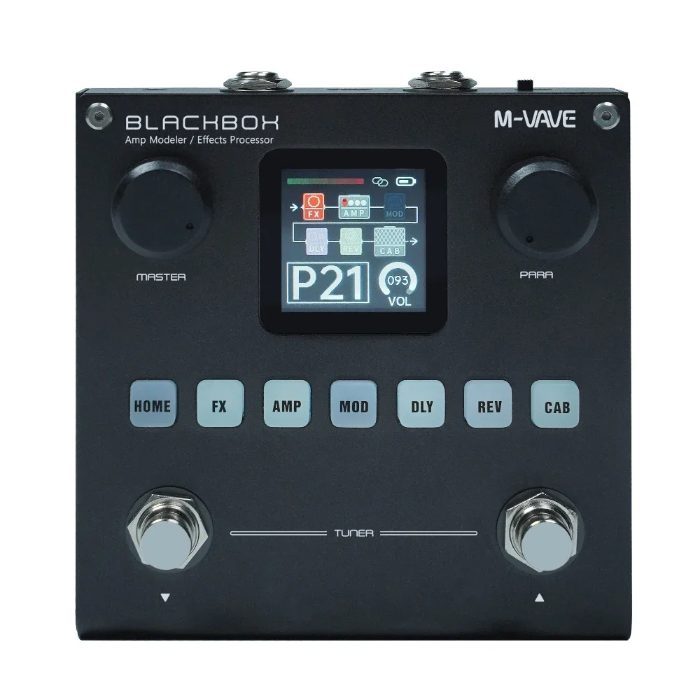 M-VAVE Blackbox Guitar Effects Pedal for Electric Guitar Bass Bass