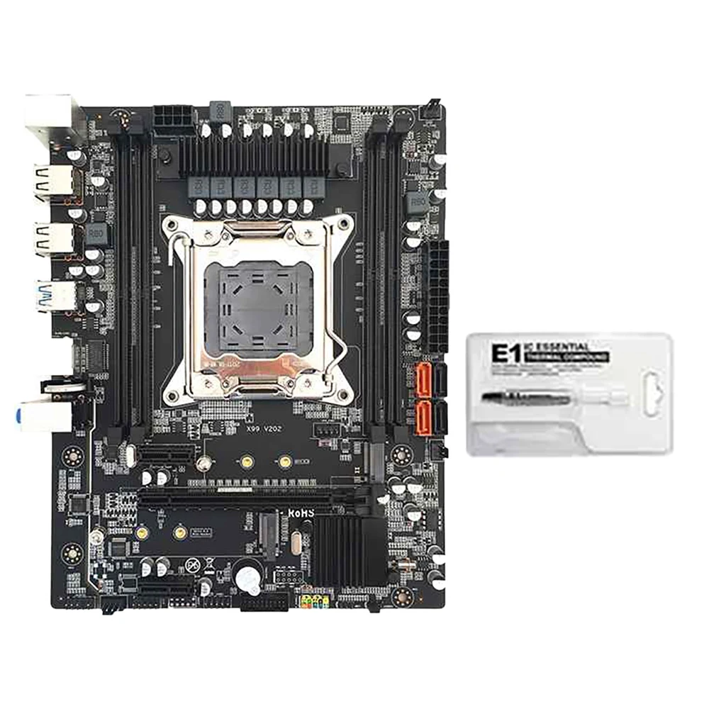 新品未使用 正規品 X99 Motherboard Set With Thermal Grease Lga11 3pin 4xddr4 Reg Ecc Memory Usb3 0 M 2 Nvme Sata3 0 For Xeon E5 V3 V4 Cpu 最大70 Offで購入 Espressosyrup Com