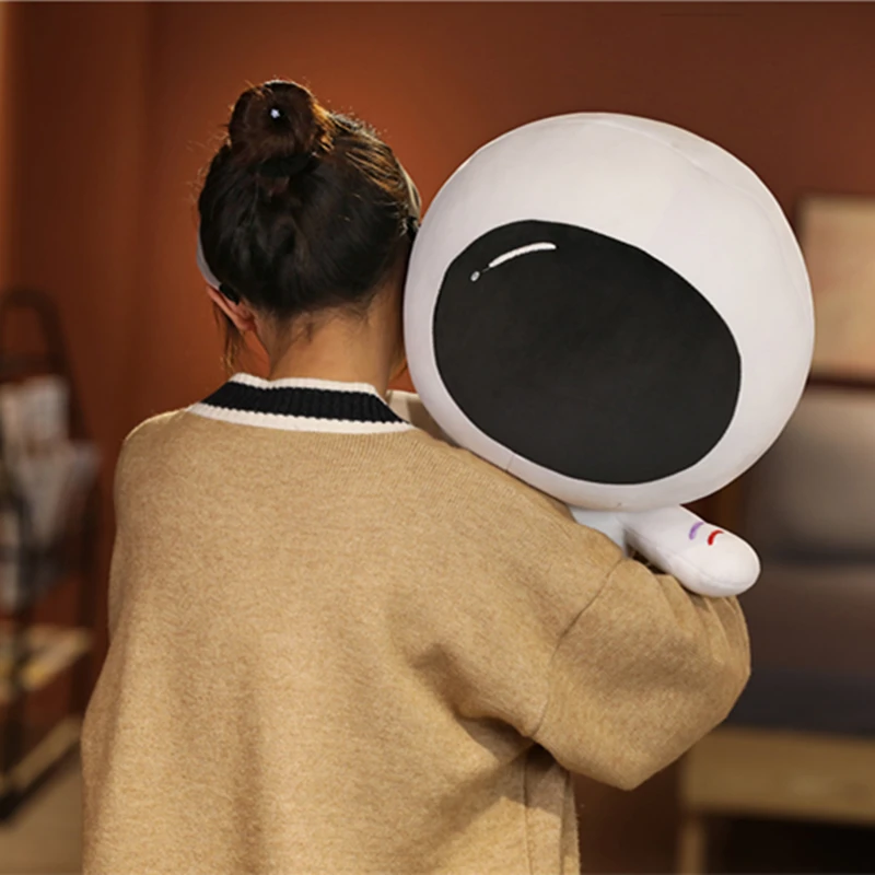 Stuffed Super Soft Unique Cosmonaut Plush Toys Lovely Space Astronaut Cartoon Peluche Pillow For Kids Baby Boys Birthday Gifts