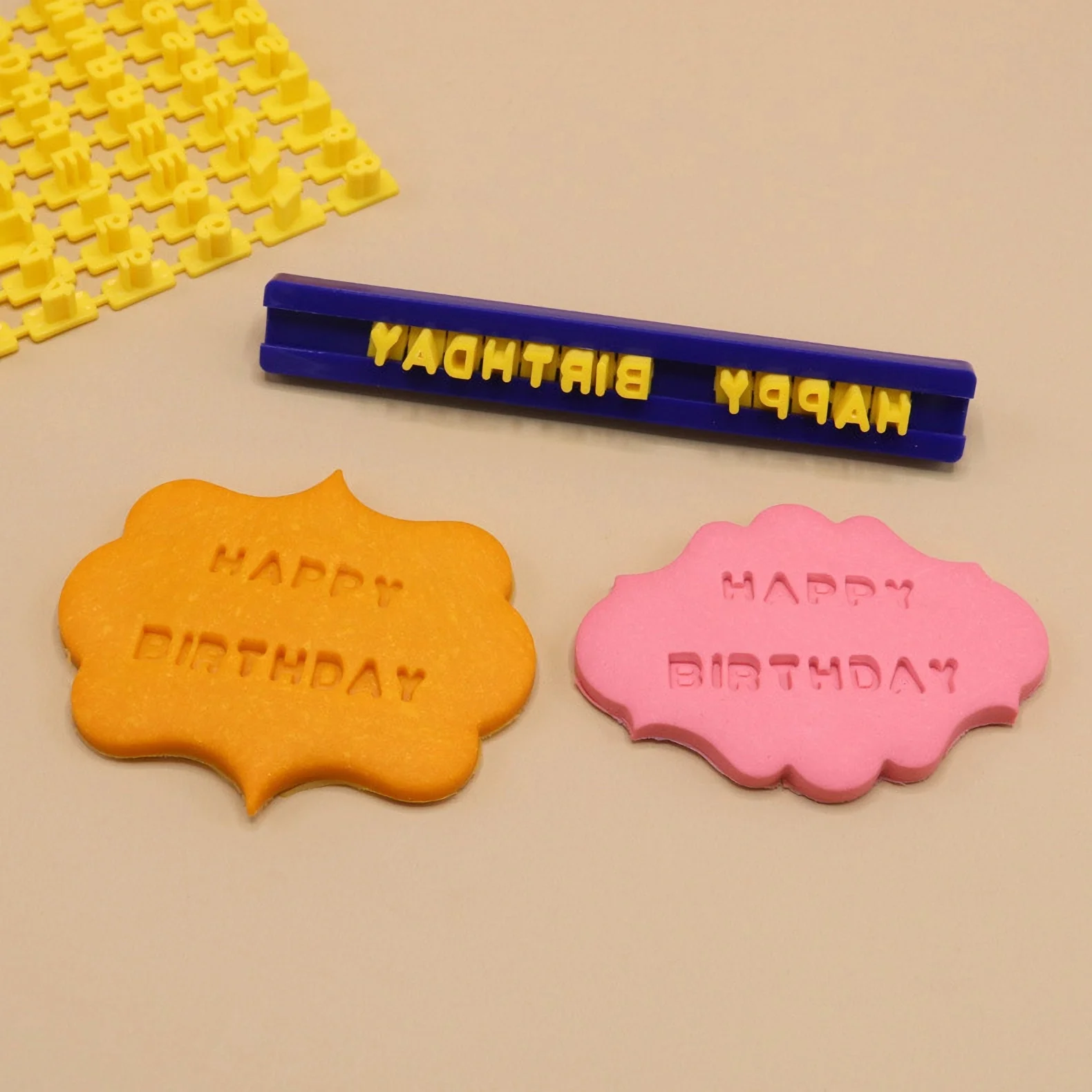 Polymer Clay Presser Stamp Embosser Mold Sealing Tools Ceramic Art Alphabet Number Letter Diy Embossing Pottery polymer clay cutter silicone mold