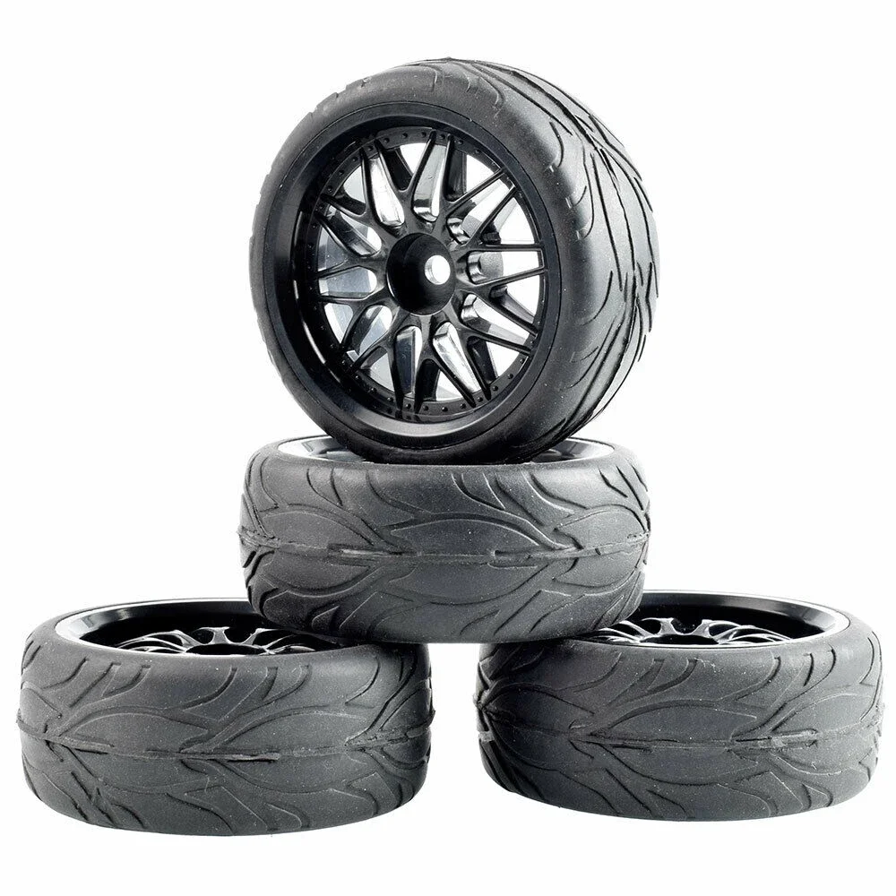 

Радиоуправляемые шины и колесо для внедорожников HSP HPI Racing 1/10 1:10, 4 шт.