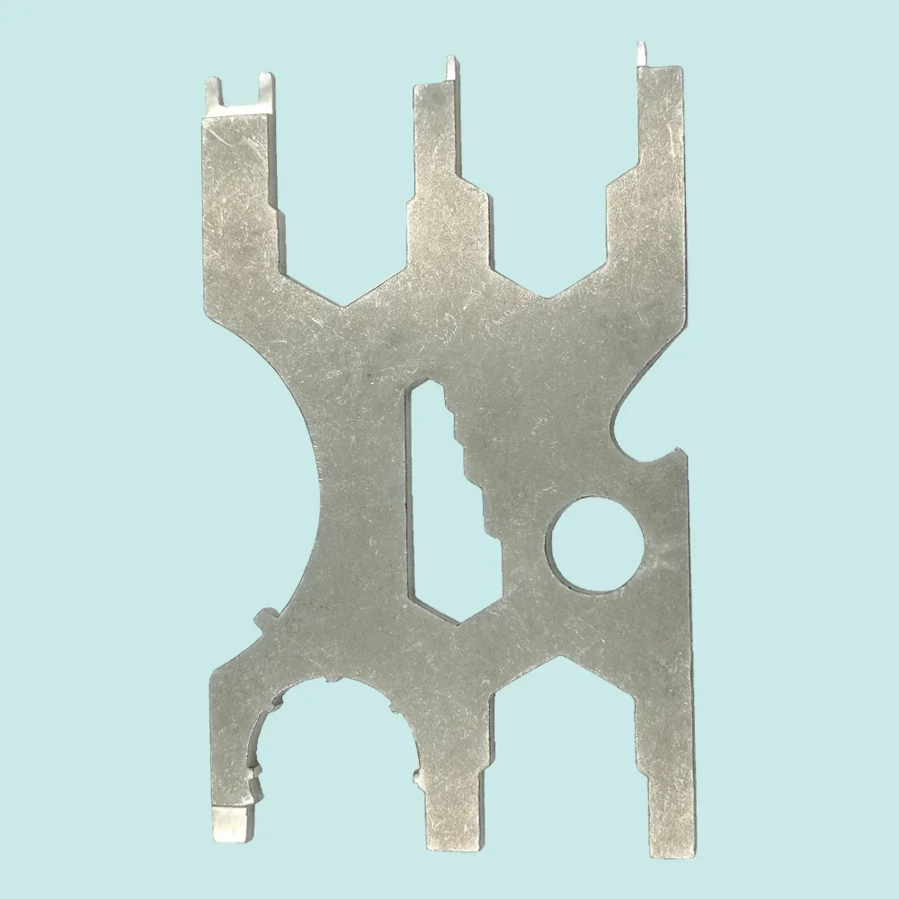 316 스테인레스 스틸 다이빙 신용 카드 Multitool 장비 수리 도구 스쿠버 다이빙 조절기 스크루 드라이버 세트