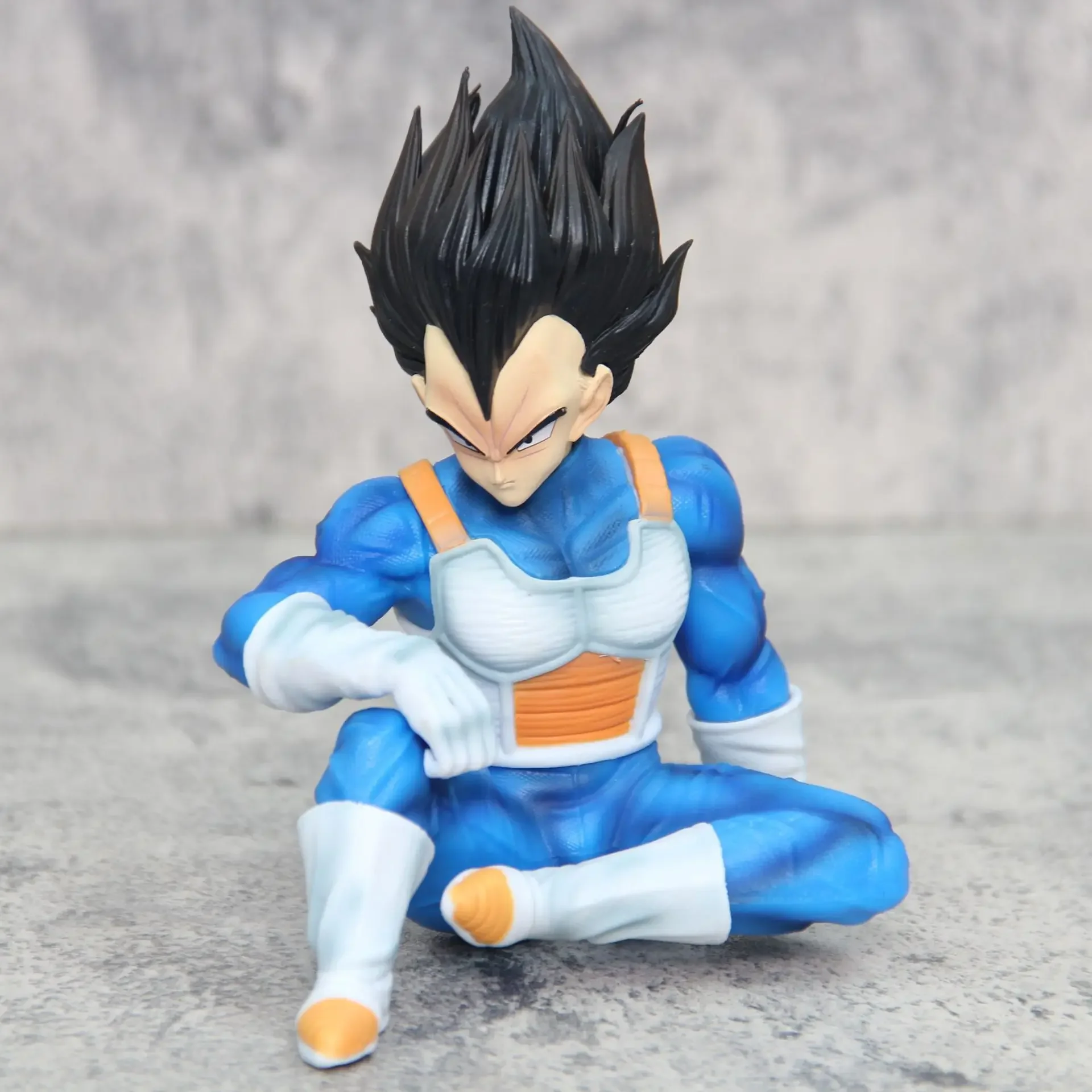 Gk Dragon Ball Anime Super Saiyan Majin Vegeta Pvc Action Doll Statua Seduta Beta Yonsei Doll Toy Battle Suit Model Statue